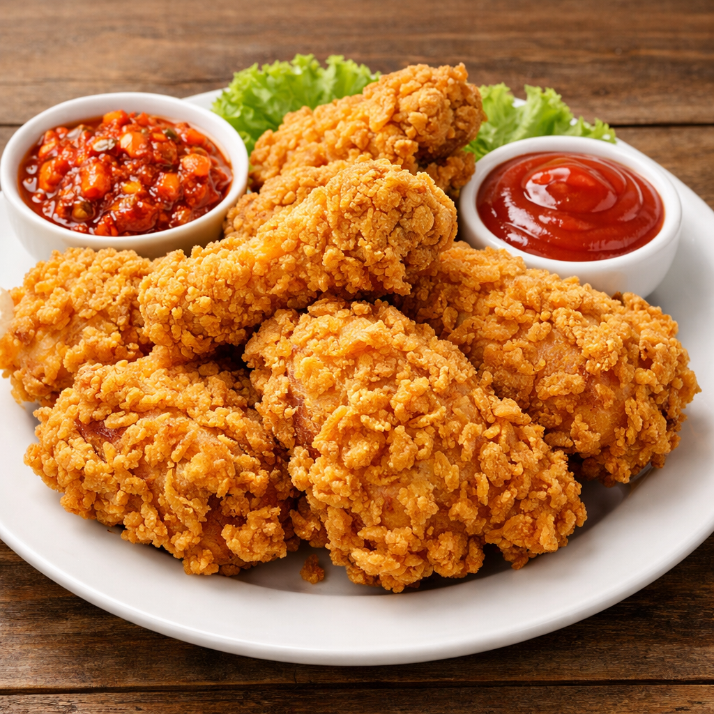 Tips Anti Gagal Membuat Ayam Goreng Fried Chicken Bisa Keriting, Gurih dan Renyah Serta Mudah Dipraktekkan oleh Semua Kalangan di Bekasi